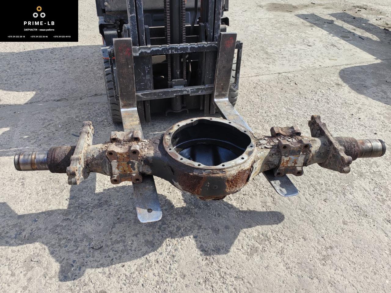Чулок (картер) заднего моста MAN TGA 1 поколение 2002, 12.8 л., D 2876 LF 04, дизель, МКПП, 81354015695, 81350037322 - фото №1