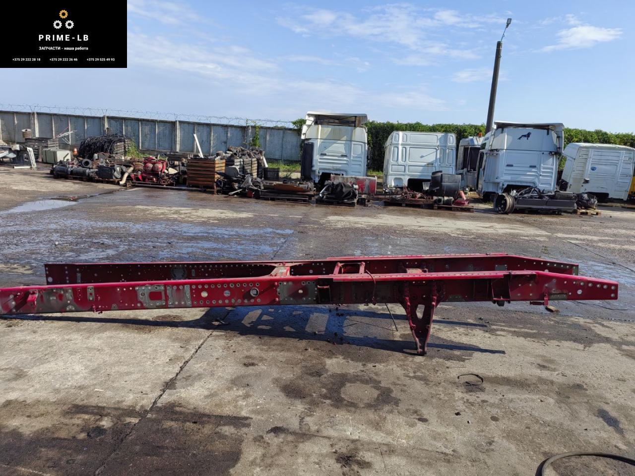 рама DAF XF 106 1 поколение 2018, дизель, АКПП, правый руль, 1892657, 2128799, 2128800 - фото №1