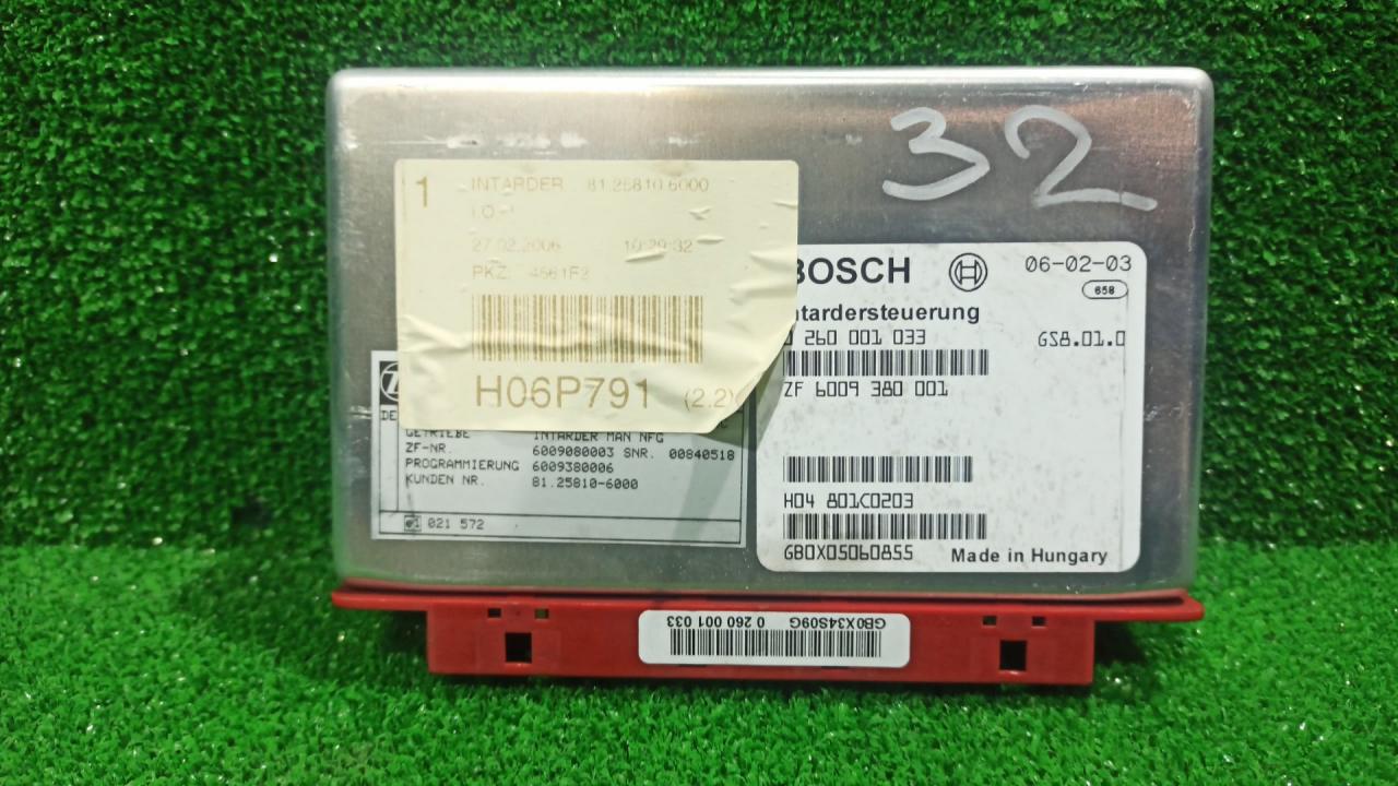 блок управления ретардером MAN TGA 1 поколение 2006, 10.5 л., D 2066 LF 01, дизель, МКПП, 81258106000 - фото №1