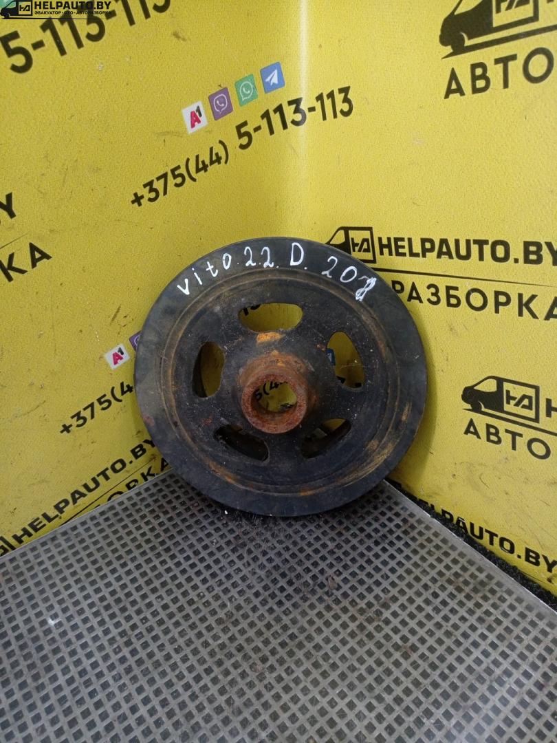 шкив коленвала Mercedes-Benz Vito W638 (1996 - 2003), 2.2 л., дизель - фото №1