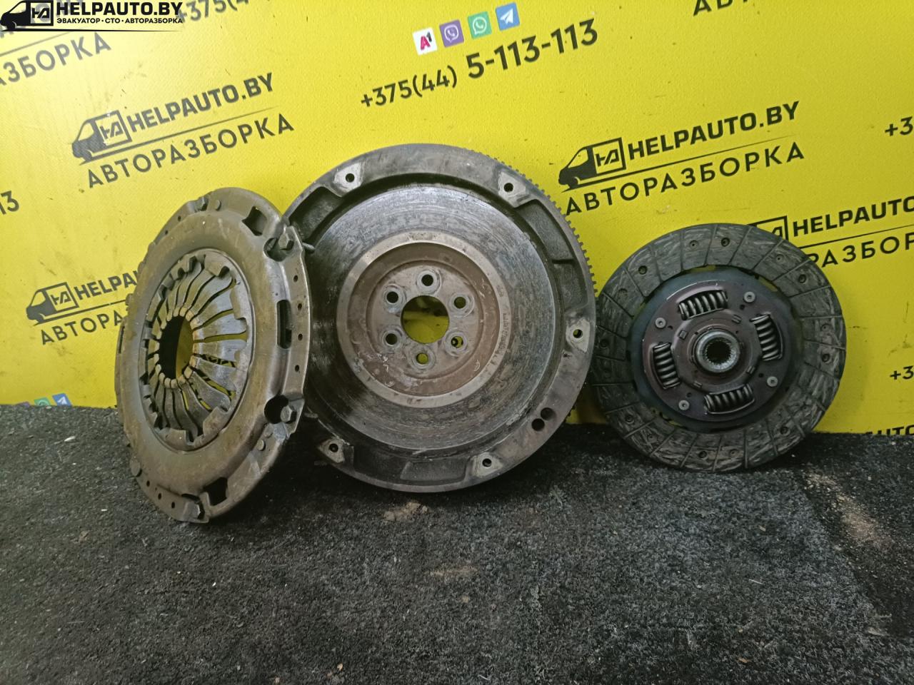 комплект сцепления Daewoo Nubira J100 1998, 1.6 л., i, бензин, МКПП, хетчбэк 5 дв., передний привод, A16DMS - фото №1