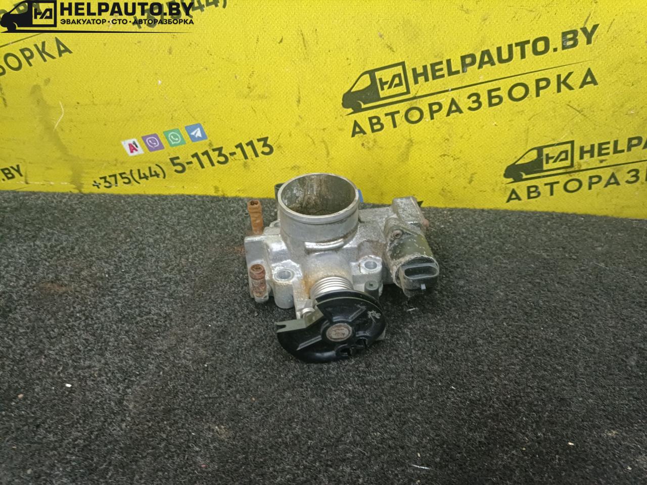 заслонка дроссельная Daewoo Nexia 1 поколение 2001, 1.5 л., i, бензин, 5МКПП, хетчбэк 3 дв., передний привод, A15MF - фото №1