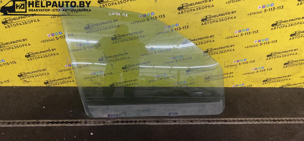 стекло двери передней правой Opel Sintra 1 поколение 1998, 2.2 л., i, X 22 XE, бензин, МКПП, минивэн, передний привод - фото №1