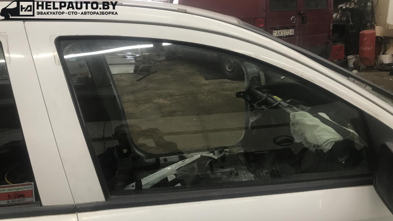 стекло двери передней правой Opel Astra G 2001, 1.6 л., бензин, МКПП, универсал, передний привод - фото №1