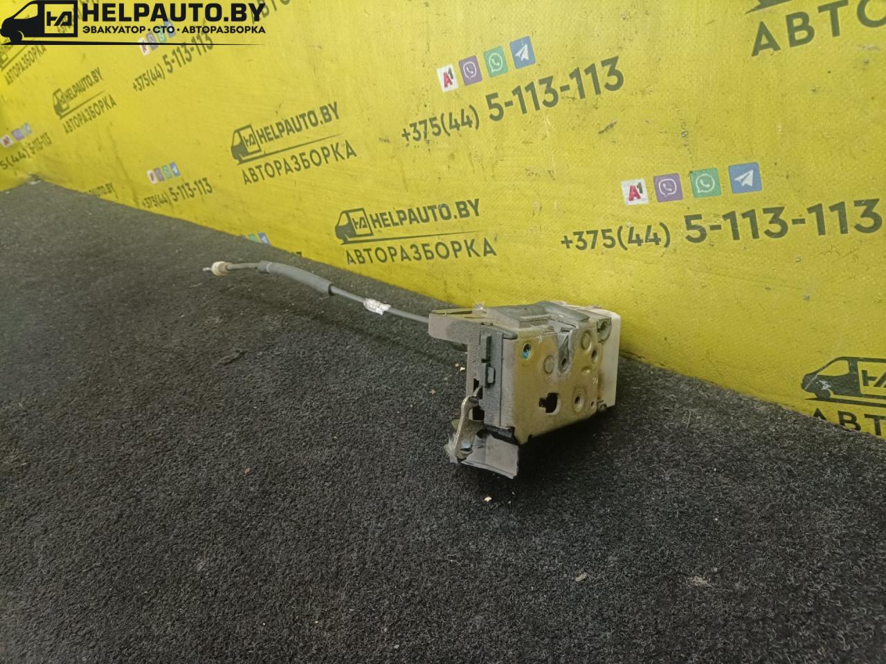 замок двери передней левой Fiat Palio 1 поколение 1998, 1.2 л., i, бензин, МКПП, универсал, передний привод - фото №1