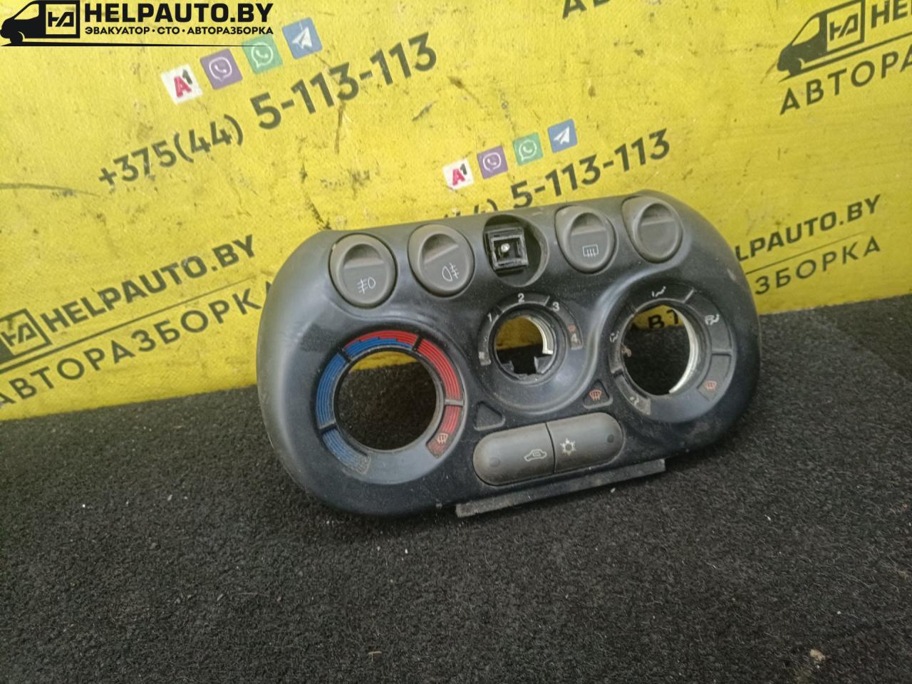 блок управления печки / климат-контроля Fiat Multipla 1 поколение 1999, 1.6 л., бензин, МКПП, голубой, минивэн - фото №1