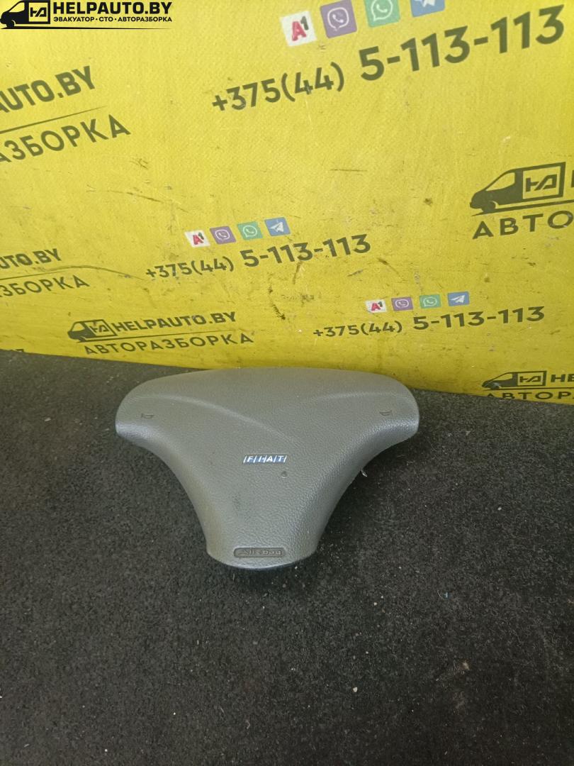 подушка безопасности водителя Fiat Multipla 1 поколение 1999, 1.6 л., бензин, МКПП, голубой, минивэн - фото №1