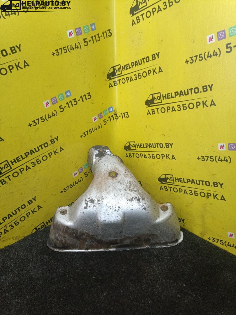 тепловой экран глушителя Kia Shuma 1 поколение 1999, 1.5 л., BFD, бензин, МКПП, зеленый, хетчбэк 5 дв., передний привод - фото №1
