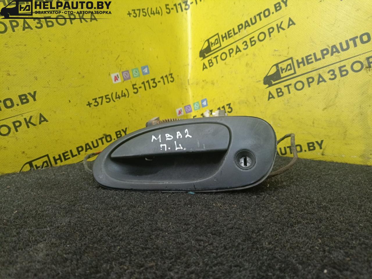 ручка наружная Mazda 323 5 поколение 1997, 1.5 л., бензин, МКПП, зелый, хетчбэк 5 дв., передний привод - фото №1