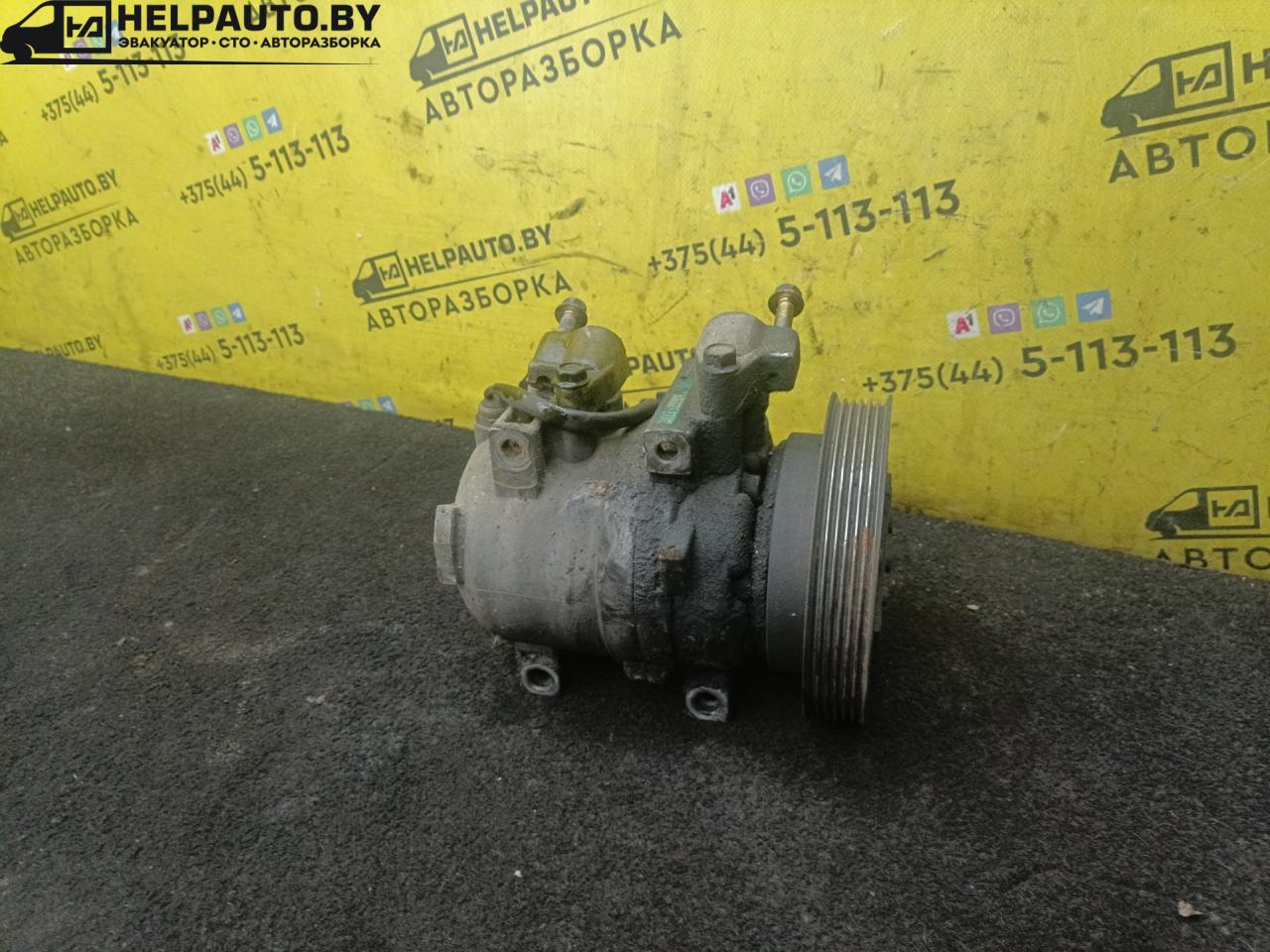 компрессор кондиционера SsangYong Musso 1 поколение 1997, 2.9 л., MB-OM 662, дизель, АКПП, зеленый, внедорожник 5 дв., 506021-2702 - фото №1