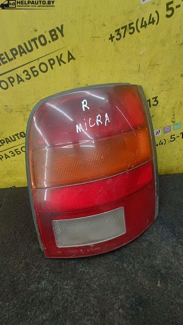 фонарь задний правый Nissan Micra 2 поколение (K11) 1994, 1.0 л., бензин, МКПП, хетчбэк 3 дв. - фото №1