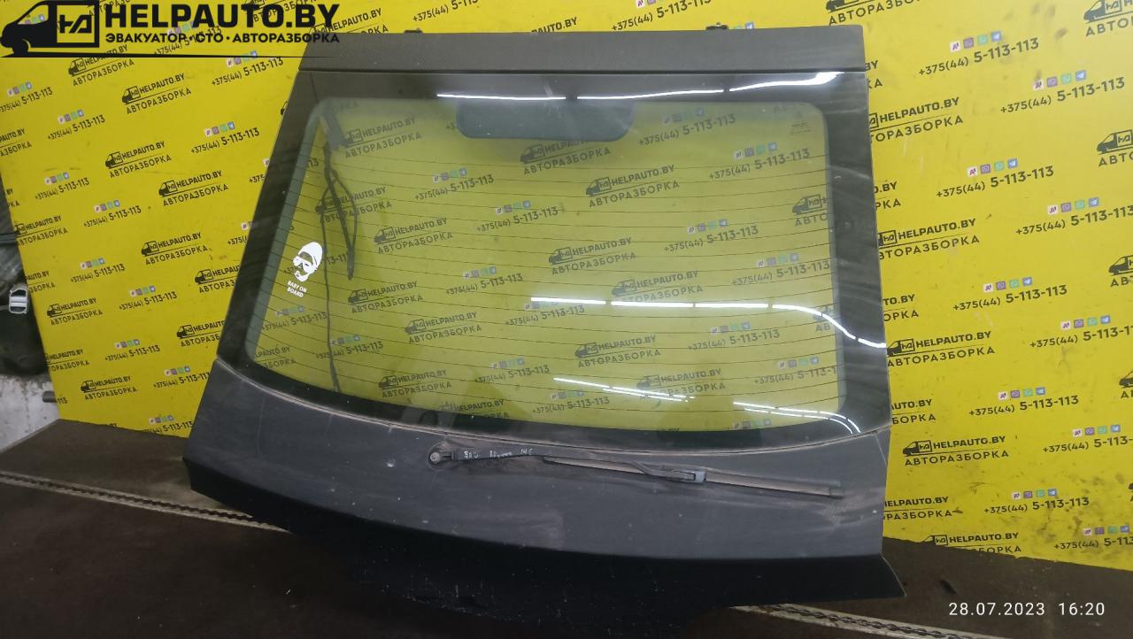 крышка багажника (дверь 3-5) Alfa Romeo 146 1 поколение 930B 1996, 1.4 л., бензин, МКПП, черный, хетчбэк 5 дв. - фото №1