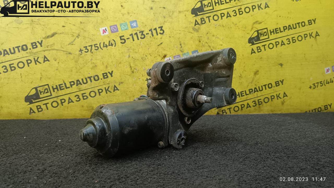 моторчик передних стеклоочистителей (дворников) Mazda 626 GE 1992, 1.8 л., бензин, МКПП, красный, хетчбэк 5 дв., 849100-6680, GA7B - фото №1