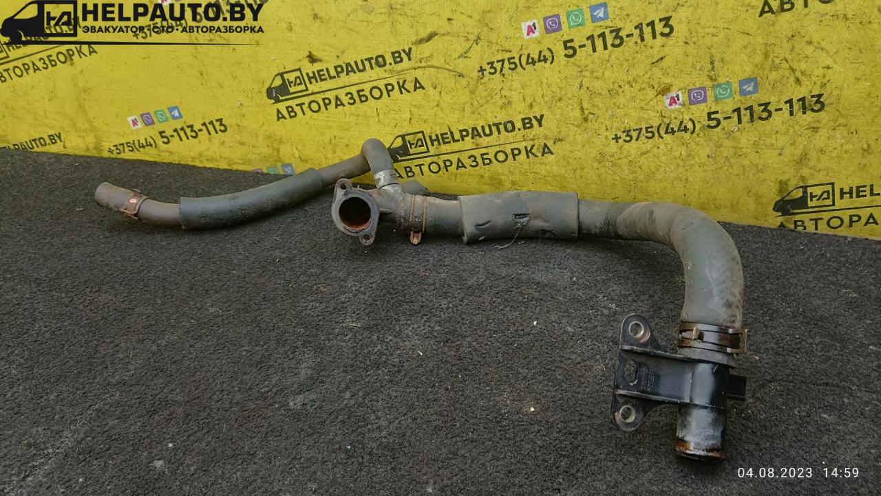 патрубок радиатора Daewoo Matiz M100 2000, 0.8 л., F8CV, бензин, красный, хетчбэк 5 дв. - фото №1
