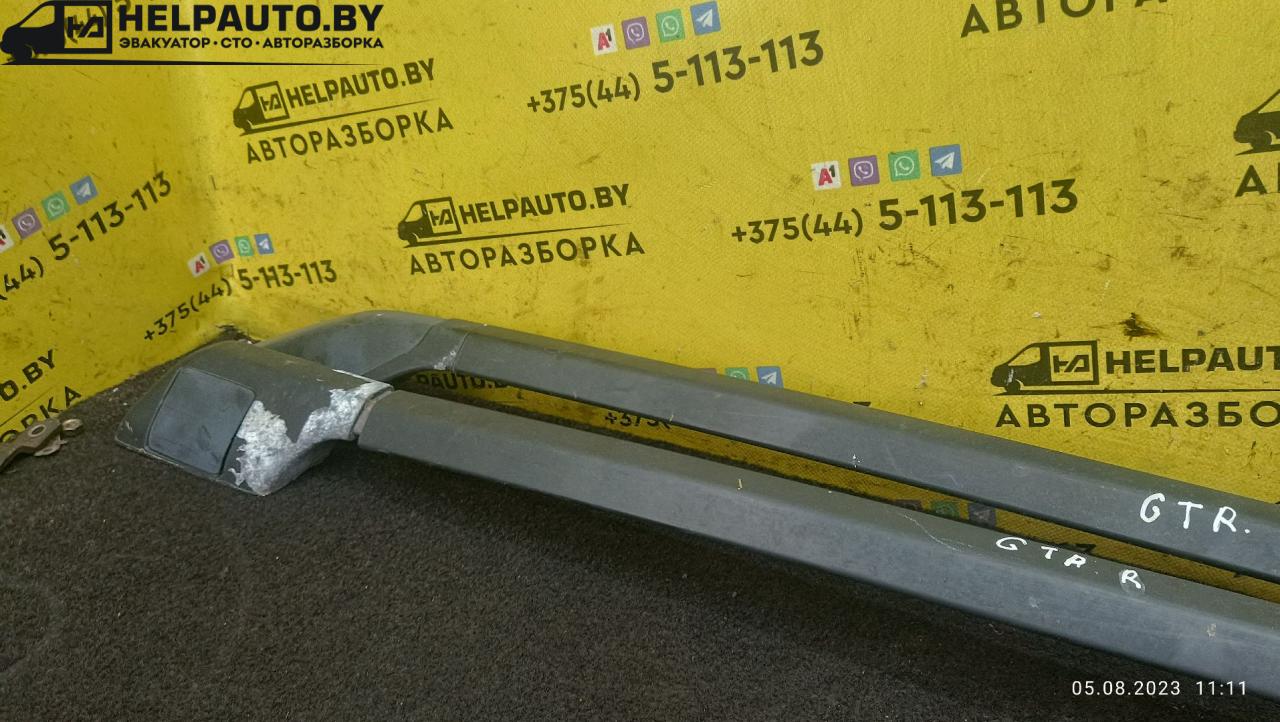 дуги на крышу (рейлинги) Suzuki Wagon R 1 поколение 1998, 1.0 л., бензин, МКПП, фиолетовый, хетчбэк 5 дв. - фото №1