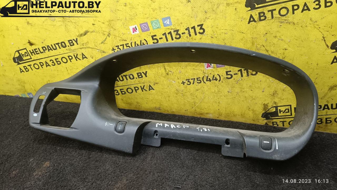 рамка панели приборов Fiat Marea 1 поколение 1996, 1.8 л., бензин, МКПП, зеленый, седан - фото №1