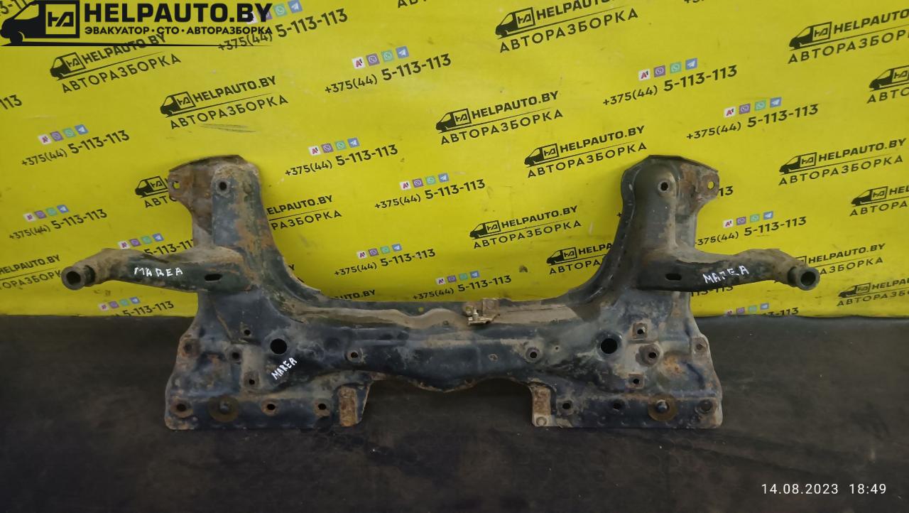 балка подвески передняя (подрамник) Fiat Marea 1 поколение 1996, 1.8 л., бензин, МКПП, зеленый, седан - фото №1