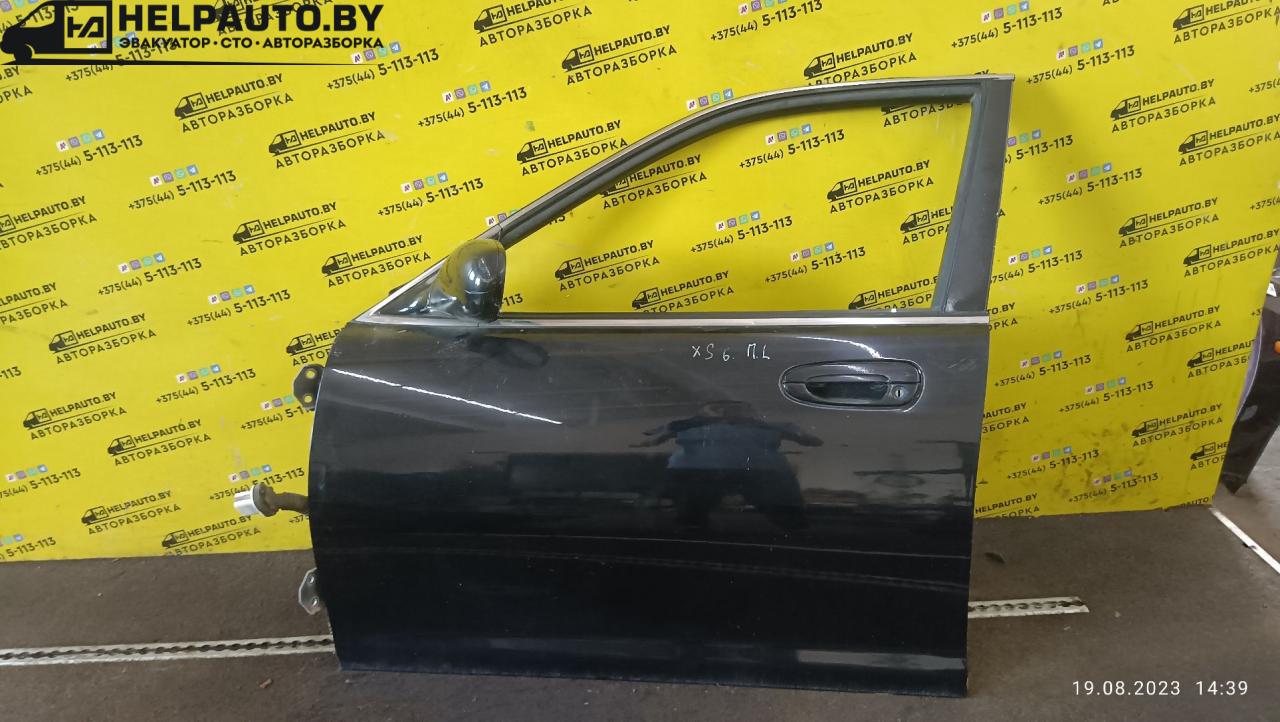 дверь передняя левая Mazda Xedos 6 1 поколение 1996, 2.0 л., бензин, АКПП, черный, седан - фото №1