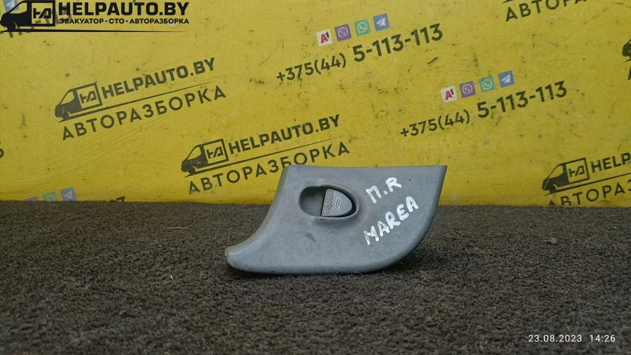 кнопка стеклоподъемника двери задней правой Fiat Marea 1 поколение 1996, 1.8 л., бензин, МКПП, зеленый, седан - фото №1