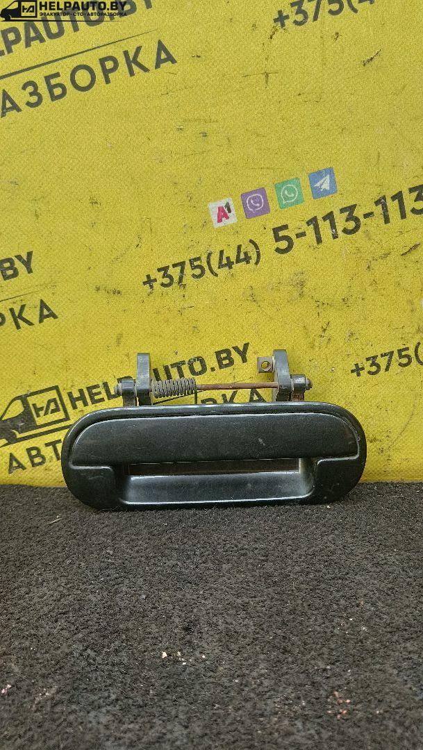 ручка наружная задняя левая Hyundai Atos 1 поколение 2000, 1.0 л., G4HC, бензин, МКПП, черный, хетчбэк 5 дв. - фото №1