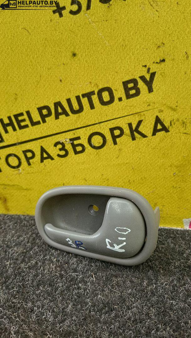 ручка внутренняя задняя правая Kia Rio 1 поколение 2002, 1.5 л., A5D, бензин, 5МКПП, синий, универсал - фото №1