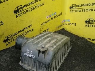 корпус воздушного фильтра Hyundai Elantra XD HD 2002, 2.0 л., G4GC, бензин, АКПП, серый, седан, передний привод
