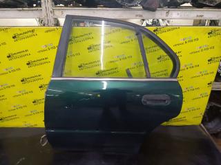 дверь задняя левая Rover 600 Series 1 поколение 1997, 2.0 л., бензин, МКПП, зеленый, седан, передний привод