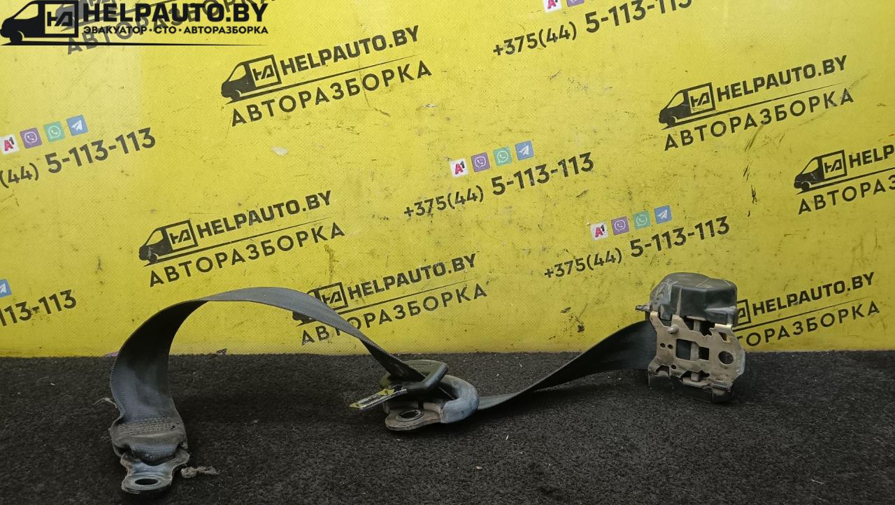 ремень безопасности Volkswagen Polo 3 поколение 1999, 1.4 л., бензин, МКПП, черный, хетчбэк 3 дв., передний привод - фото №1