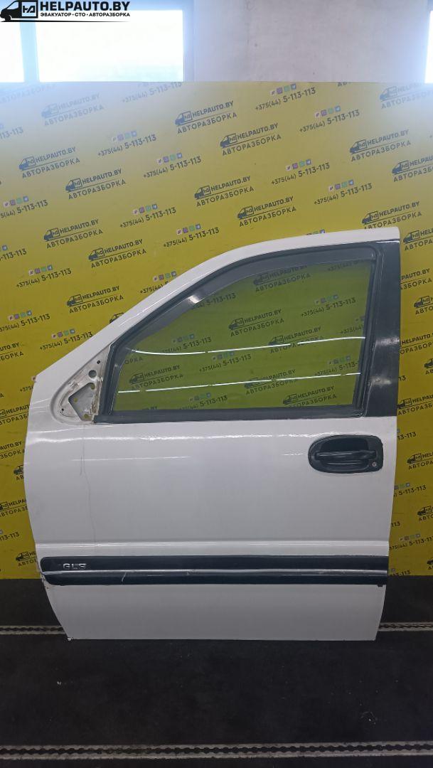 дверь передняя левая Opel Sintra 1 поколение 1999, 2.2 л., X 22 XE, бензин, МКПП, белый, минивэн, передний привод - фото №1