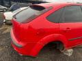 крышка багажника (дверь 3-5) Ford Focus 2 поколение 2006, 1.6 л., HWDA, бензин, МКПП, красный, хетчбэк 5 дв., передний привод - фото №3