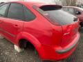 крышка багажника (дверь 3-5) Ford Focus 2 поколение 2006, 1.6 л., HWDA, бензин, МКПП, красный, хетчбэк 5 дв., передний привод - фото №5