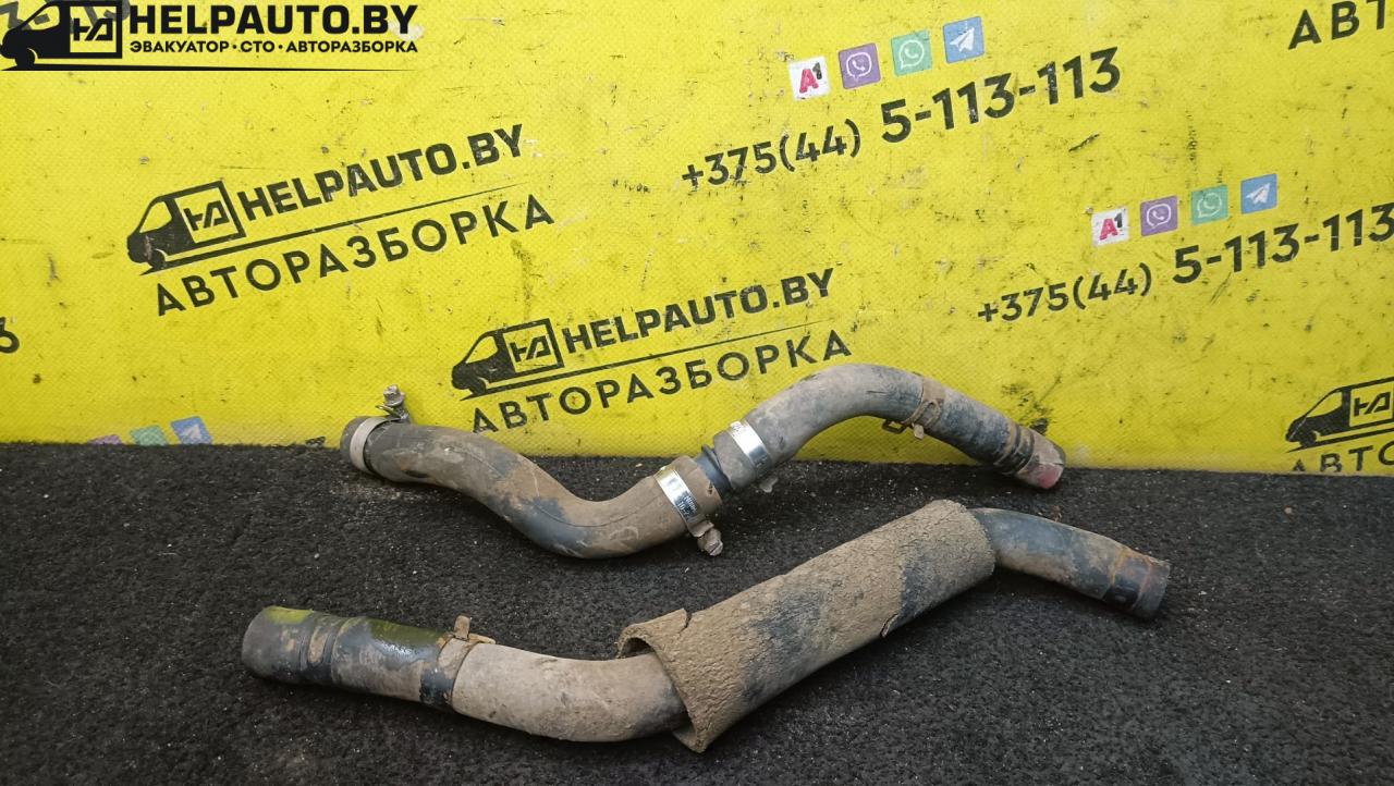 патрубок радиатора Hyundai Accent 3 поколение (MC) 2009, 1.5 л., бензин, 5МКПП, синий, седан - фото №1