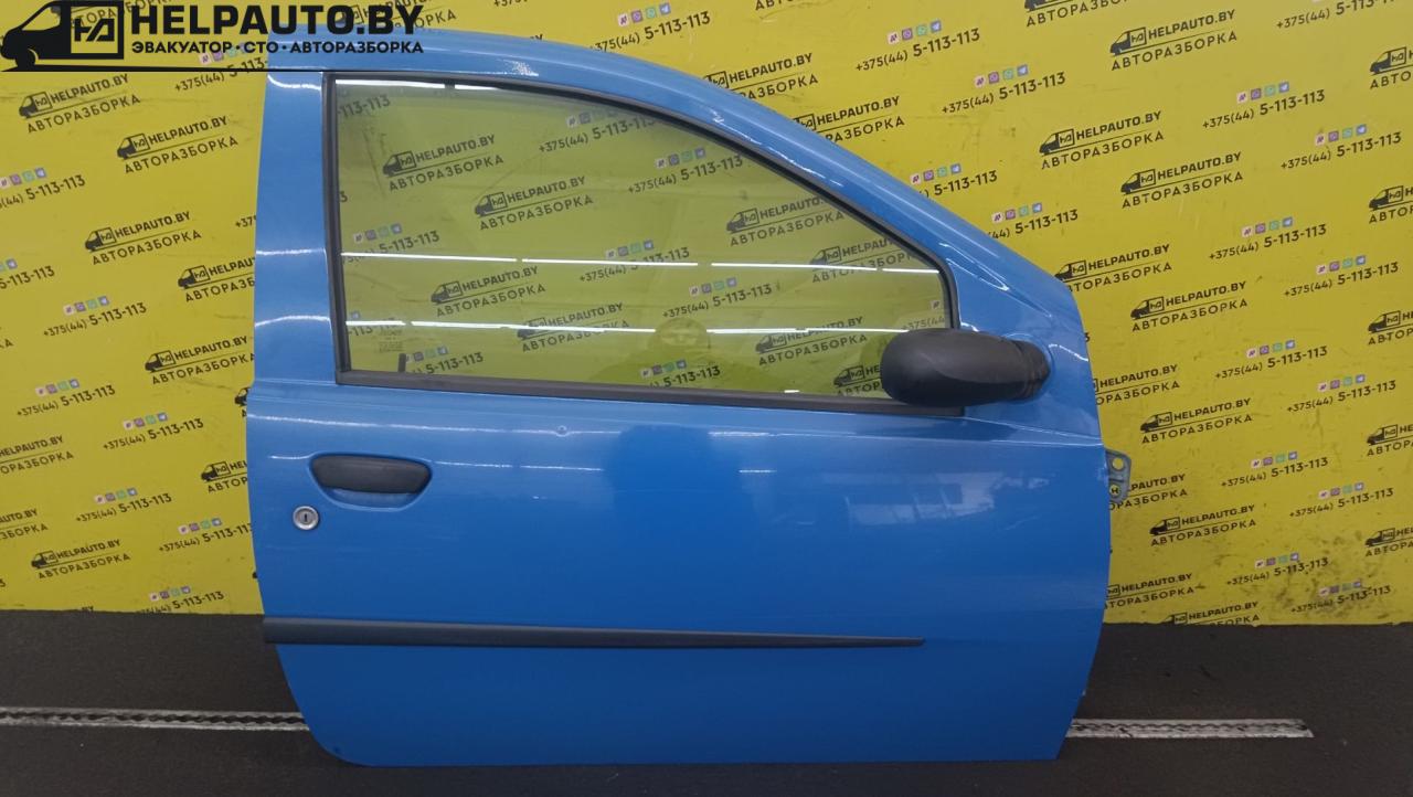зеркало наружное правое Fiat Punto 2 поколение 2001, 1.2 л., 188 A4.000, бензин, МКПП, синий, хетчбэк 3 дв., передний привод - фото №1