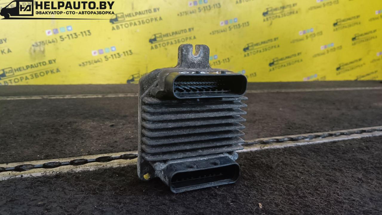 блок управления двигателем Opel Astra G 2002, 1.6 л., X 16 XEL, бензин, 5МКПП, синий, универсал, передний привод, 09355929 - фото №1