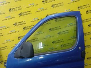 молдинг двери передней левой Citroen Berlingo 1 поколение (M49) 2002, 1.9 л., WJY (DW8B), дизель, 5МКПП, синий, фургон, передний привод