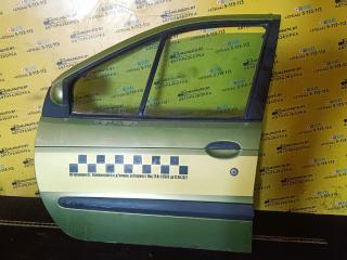 форточка передняя левая Renault Scenic 1 поколение [рестайлинг] 2000, 1.6 л., бензин, МКПП, зеленый, минивэн, передний привод