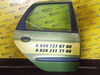 ручка наружная задняя правая Renault Scenic 1 поколение [рестайлинг] 2000, 1.6 л., бензин, МКПП, зеленый, минивэн, передний привод