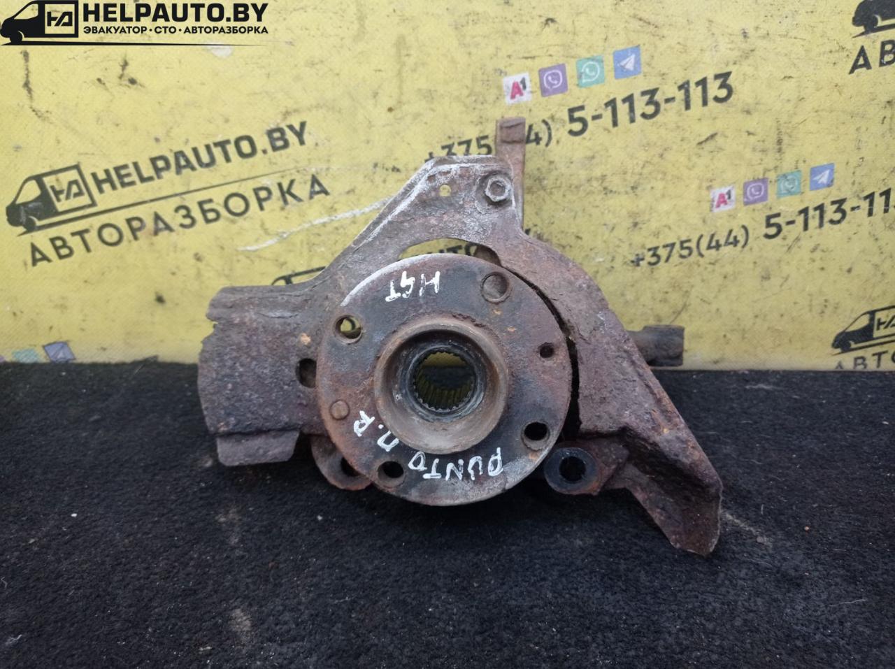 ступица передняя правая Fiat Punto 2 поколение 2002, 1.8 л., 188 A6.000, бензин, МКПП, серый, хетчбэк 3 дв., передний привод - фото №1