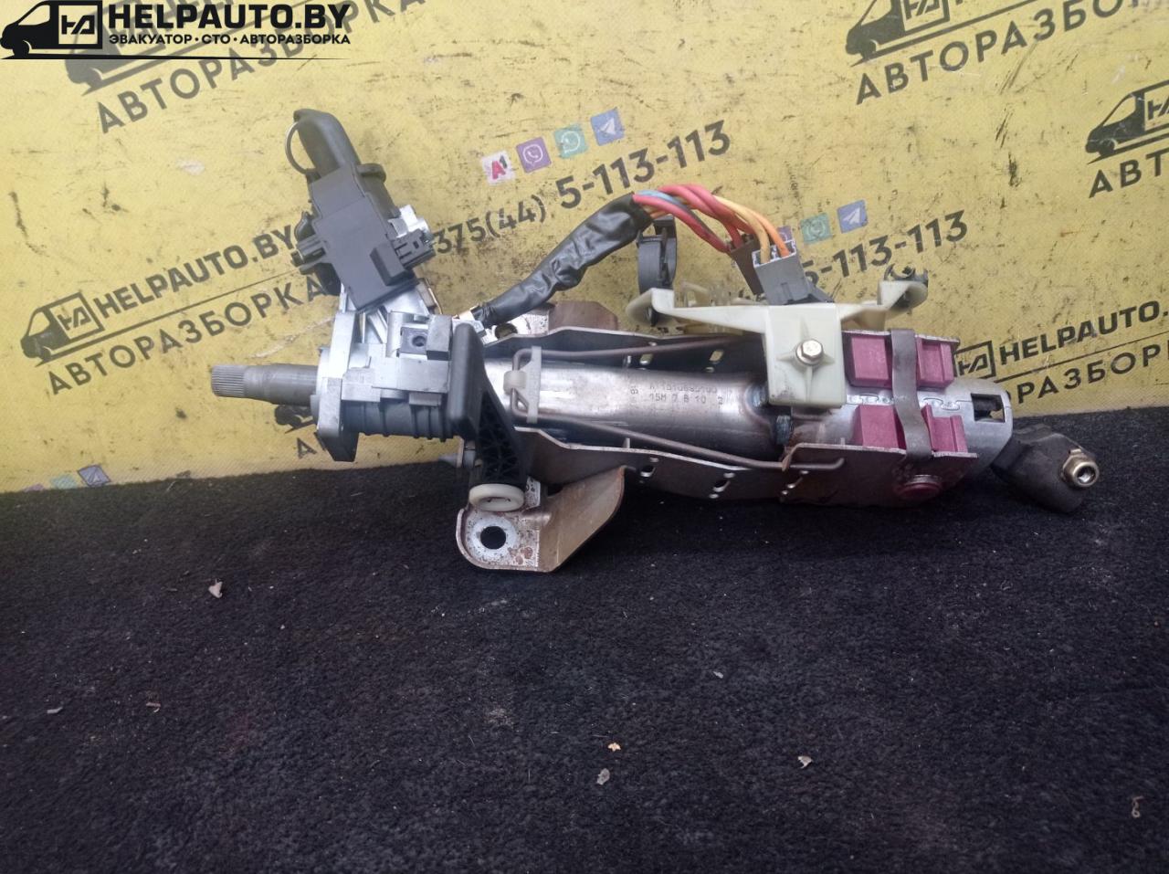 рулевая колонка Peugeot 406 1 поколение 1997, 1.9 л., дизель, МКПП, серебро, седан, передний привод - фото №1
