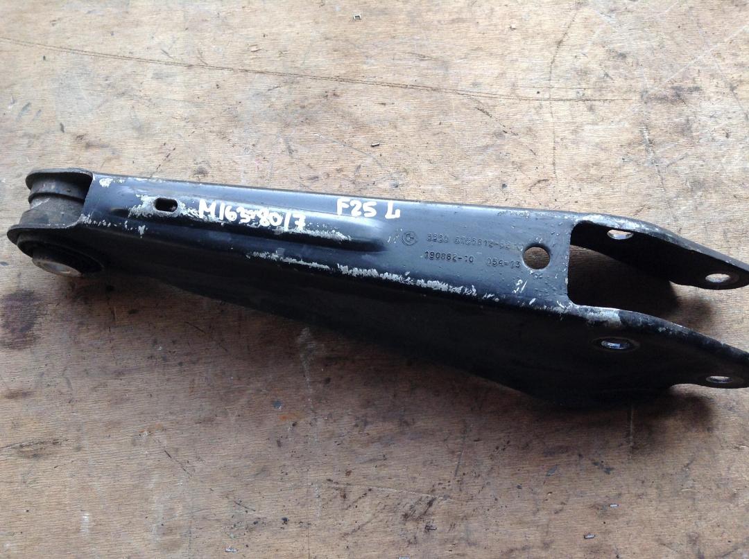 рычаг задний нижний BMW X3 F25 2013, 2.0 л., N47 D20 C, дизель, АКПП, белый, внедорожник 5 дв., 6795812 - фото №1