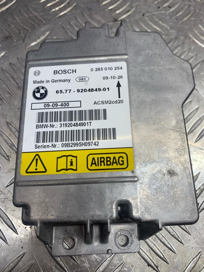 блок AirBag BMW X5 M E70 2010, 4.4 л., S63 B44 A, бензин, правый руль, 65779204849, 9204849, 0285010254 - фото №1