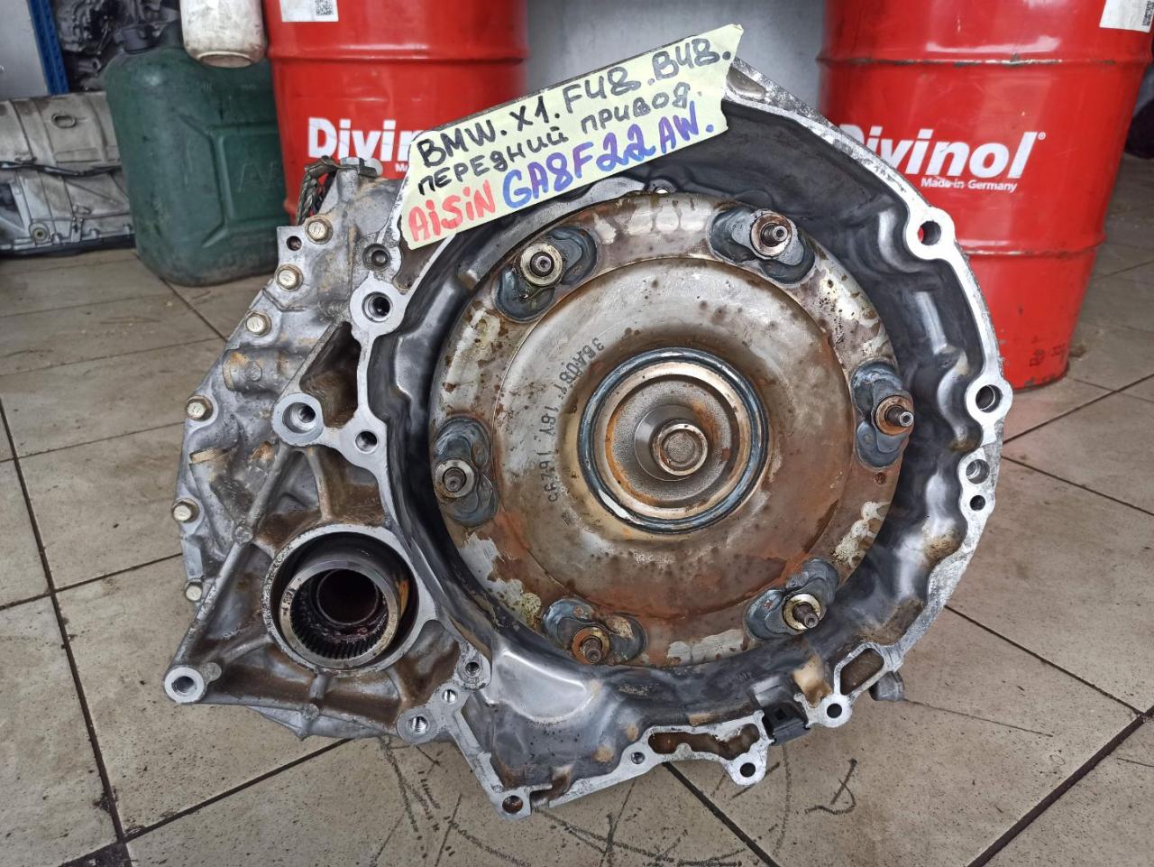 КПП автоматическая (АКПП) BMW X1 F48 2018, 2.0 л., B48 A20 B, бензин, GA8F22AW, TG81SC, 7603583 - фото №1