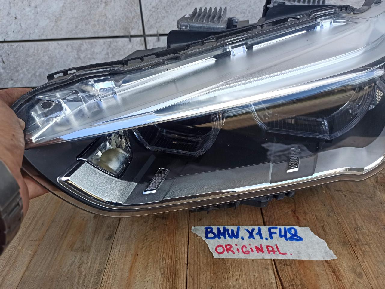 фара левая BMW X1 F48 2017, 1.8 л., B47 C20 A, дизель, АКПП, 475, полный привод, 7495005 - фото №1