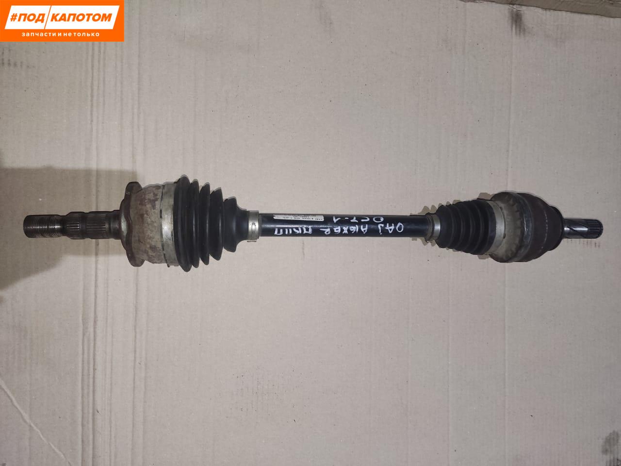 привод лев. Opel Astra J (2009 - 2012), 1.6 л., бензин, МКПП - фото №1