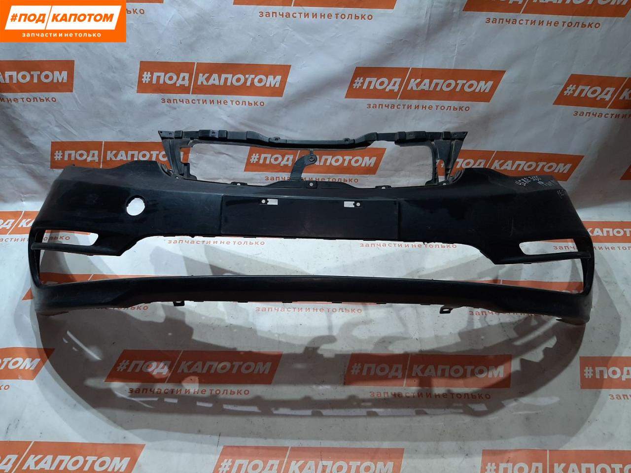 бампер передний Kia Rio 3 поколение (2011 - 2015), 865114Y500 - фото №1