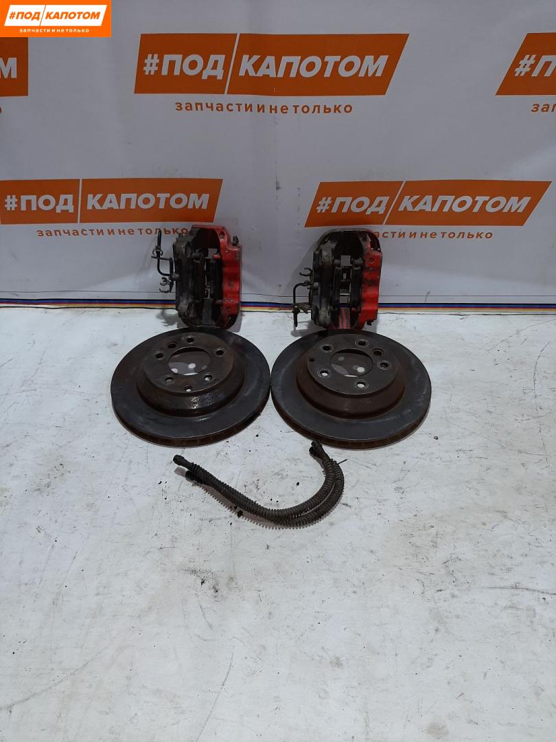 комплект тормозов Volkswagen Touareg 1 поколение 2003, 3.2 л., бензин, АКПП, внедорожник 5 дв., полный привод - фото №1