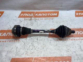 привод перед. лев. Volkswagen Golf 5 поколение 2009, 1.4 л., CAVD, бензин, робот, универсал, передний привод