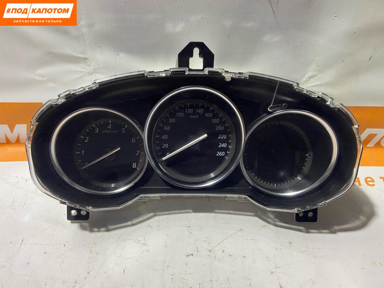 щиток приборов (приборная панель) Mazda CX-5 1 поколение 2012, 2.0 л., PE-VPS, бензин, АКПП, внедорожник 5 дв., передний привод, KS4655471C, KD4555430 - фото №1