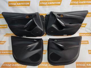 Обшивка двери (комплект) Mazda 6 GJ GL 2012, 2.5 л., PY-VPR, бензин, АКПП, 41w, седан, передний привод, G46G68550A02, G46G68520A02, G46L68420A02, G46L68450A02