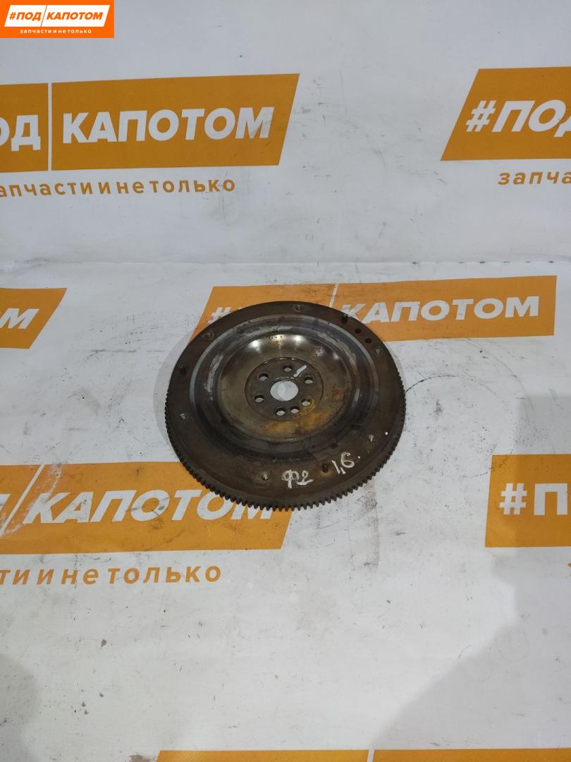 маховик Ford Focus 2 поколение (2004 - 2008), 1.6 л., HXDA, бензин, МКПП, 98MM6375BA, 1362764 - фото №1